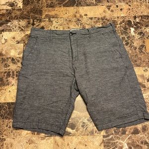 Men’s Express flat front shorts